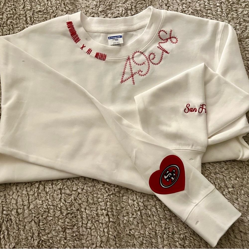 49ers Custom Sweatershirt